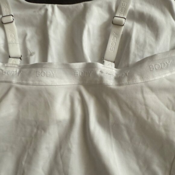 M&S White Bodysuit With Adjustable Straps & Lace Accents - Picture 5 of 8